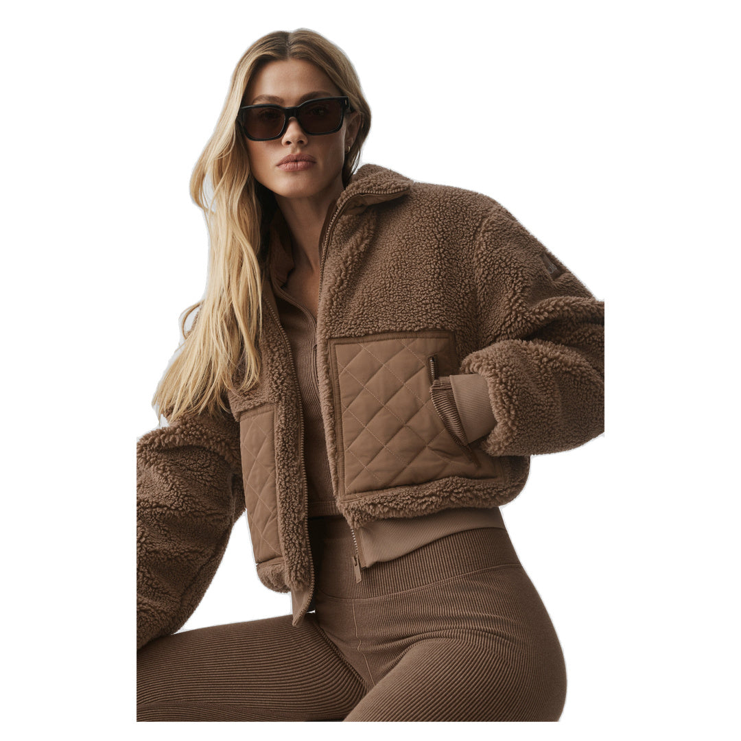 ALO Sherpa Edge Bomber - Java Brown