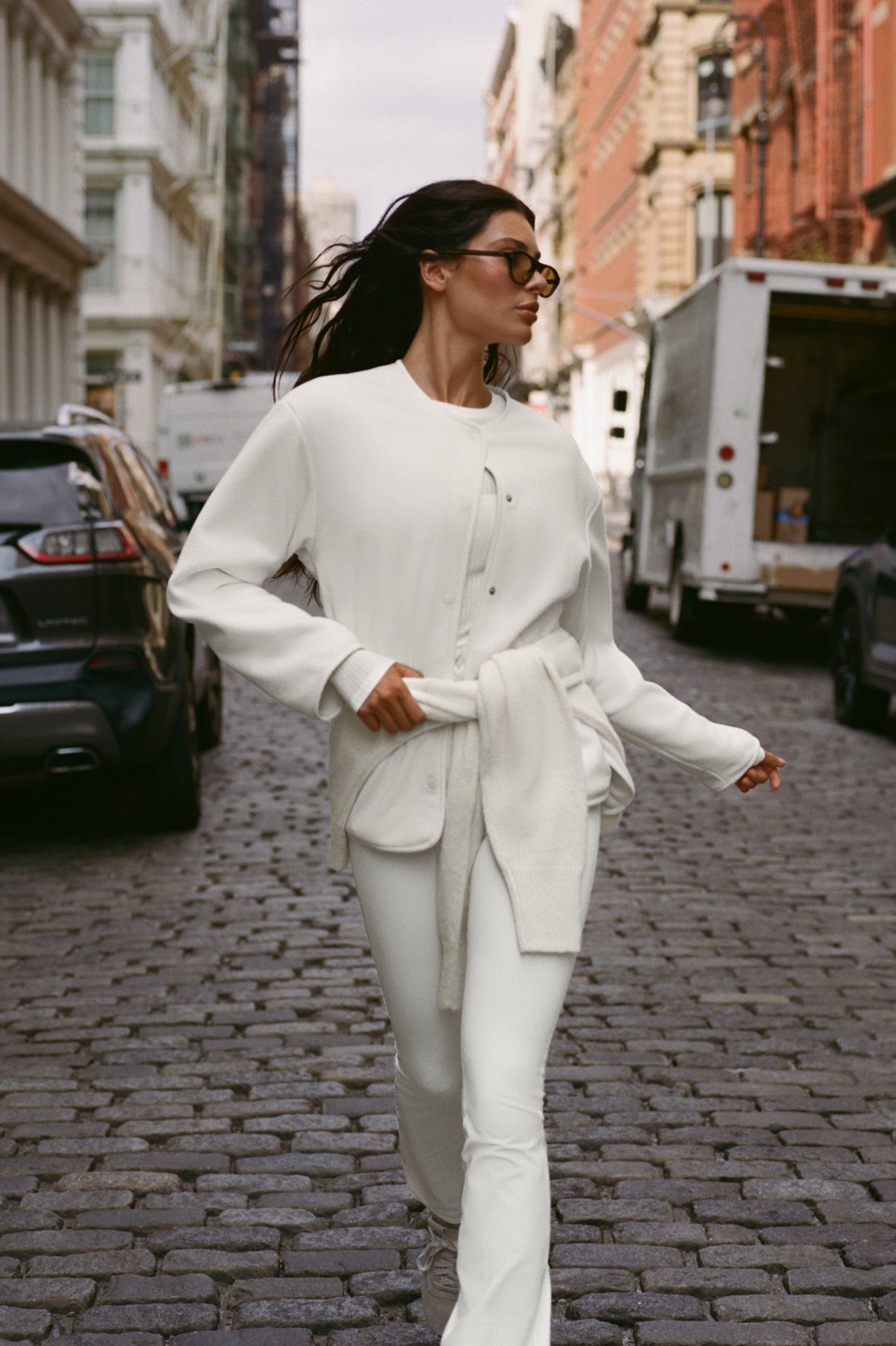 alo Polar Fleece Take Note Jacket - Ivory