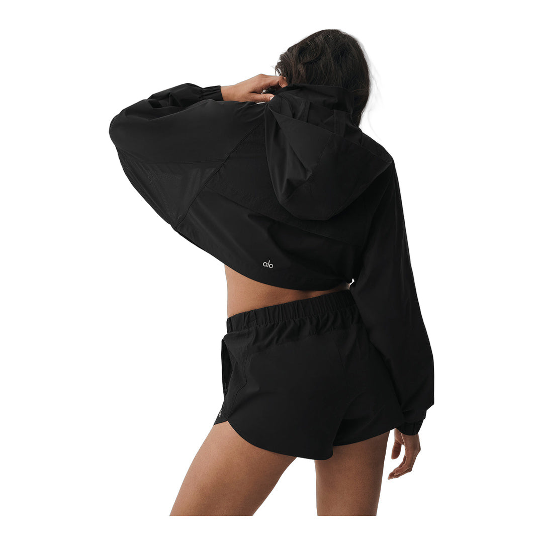 alo Cropped Playmaker Jacket - Black