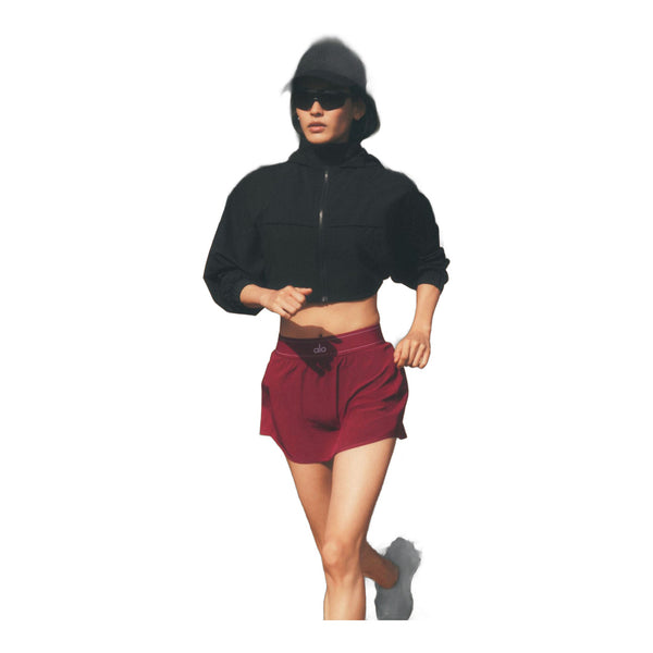 alo Cropped Playmaker Jacket - Black
