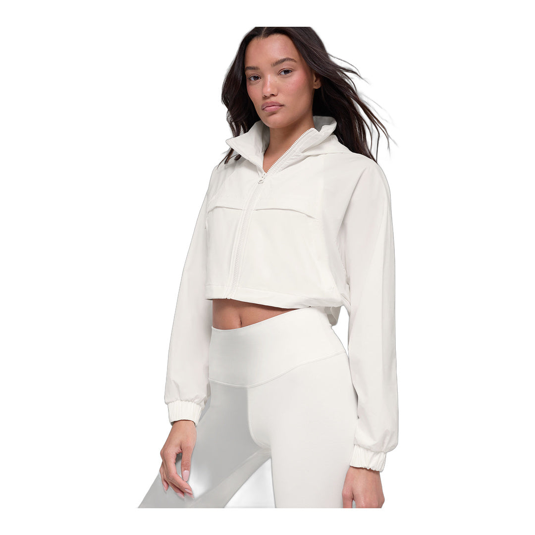 alo Cropped Playmaker Jacket - Ivory