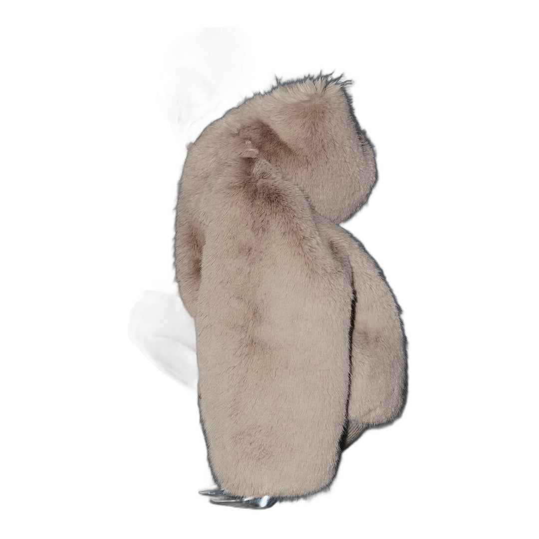 alo Opulent Faux Fur Statement Jacket - Oat