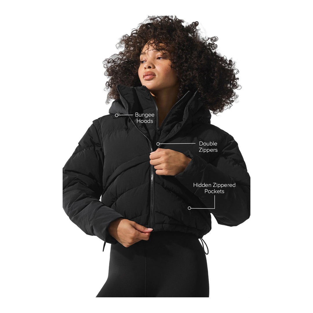 alo Glacier Puffer - Black