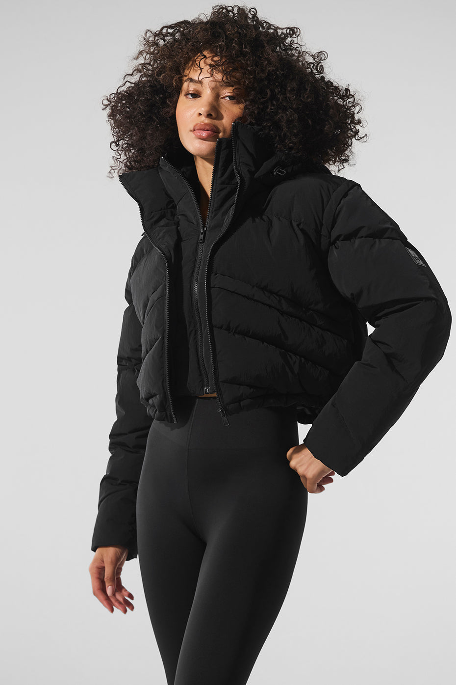 alo Glacier Puffer - Black