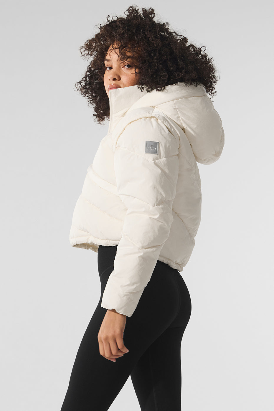 alo Glacier Puffer - Ivory