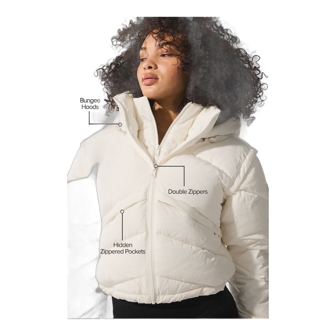 alo Glacier Puffer - Ivory