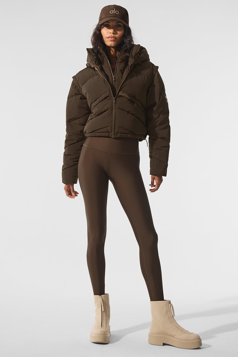 alo Glacier Puffer - Espresso