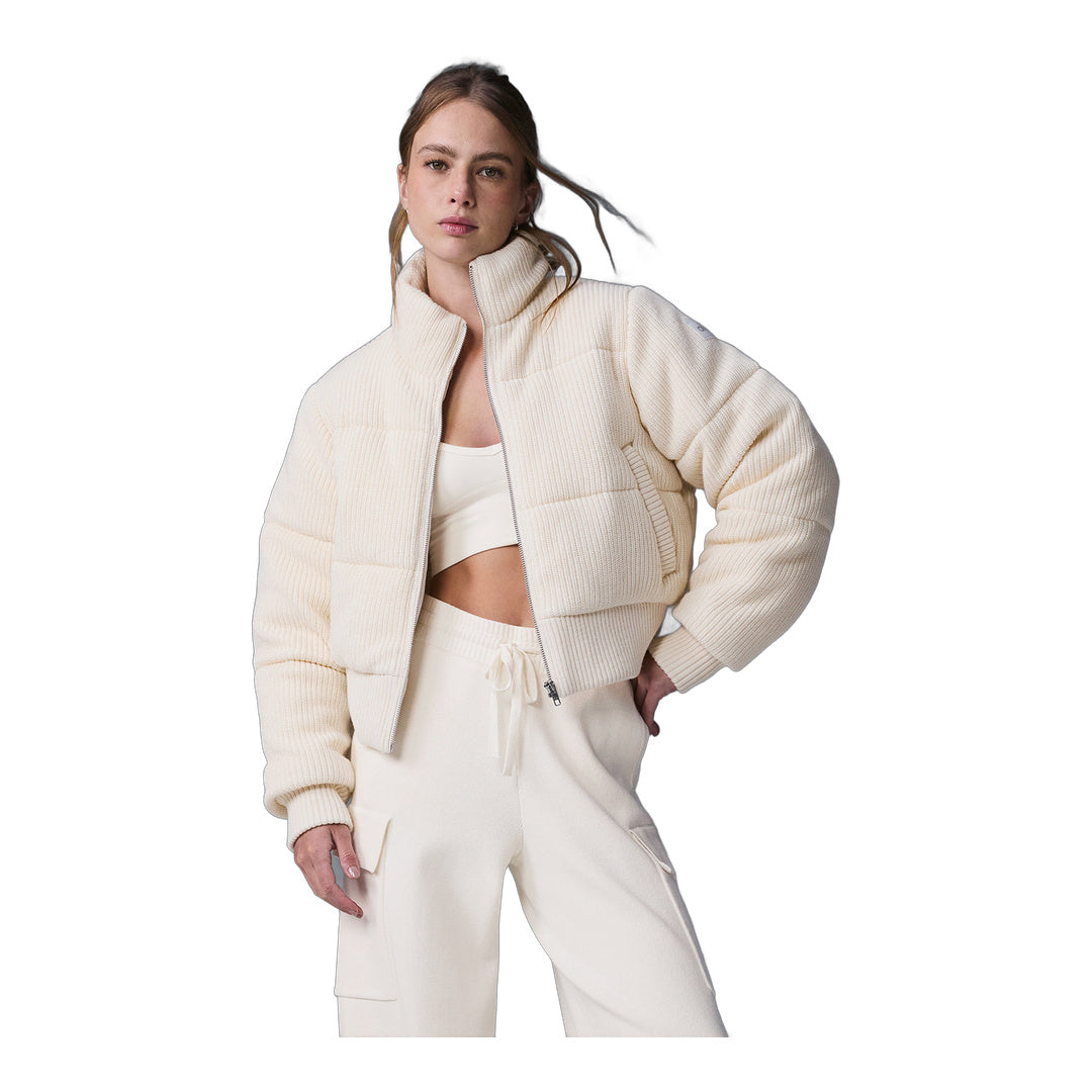 alo Darling Sweater Puffer - Ivory