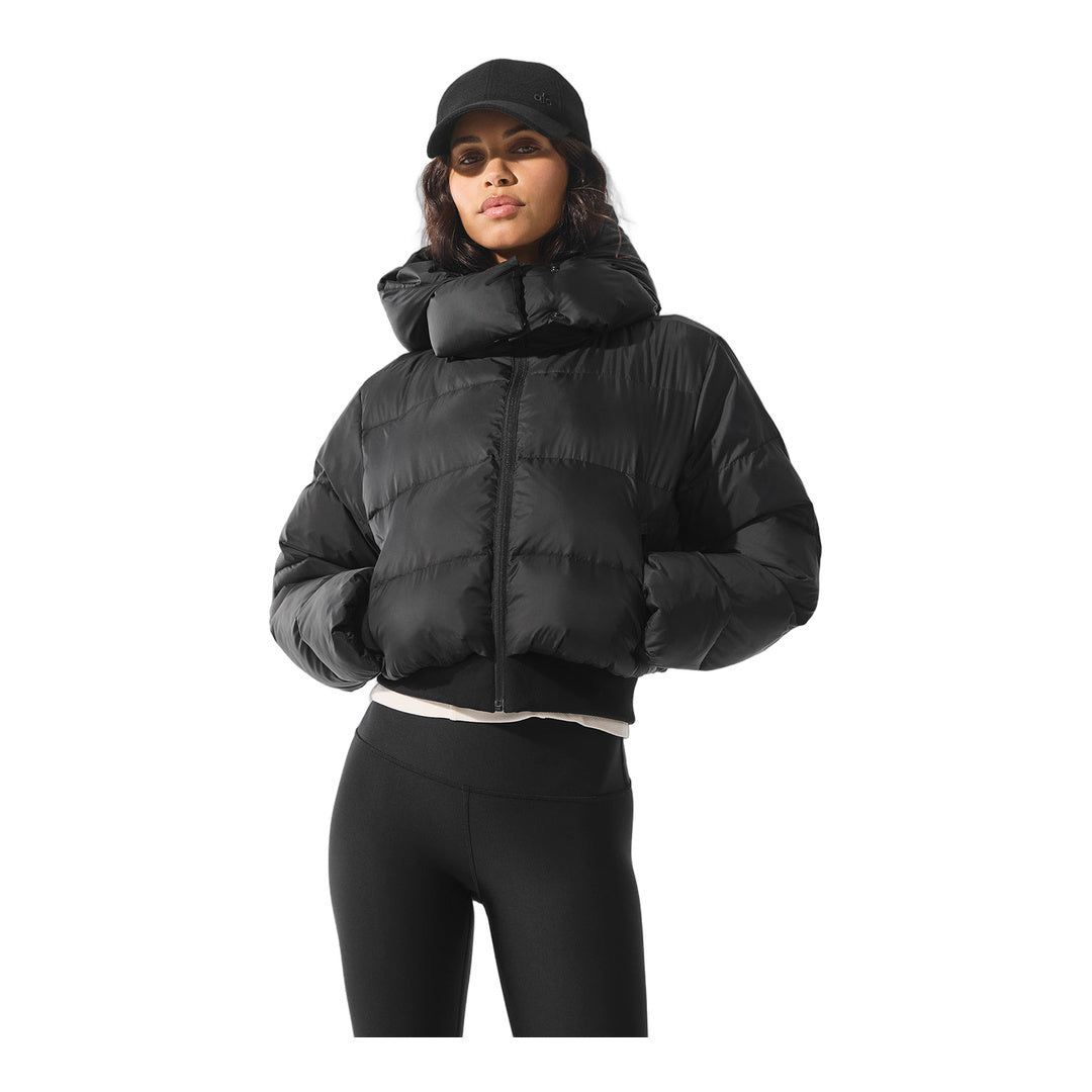 alo Foxy Puffer Jacket - Black