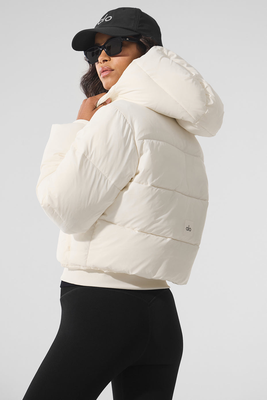 alo Foxy Puffer Jacket - Ivory