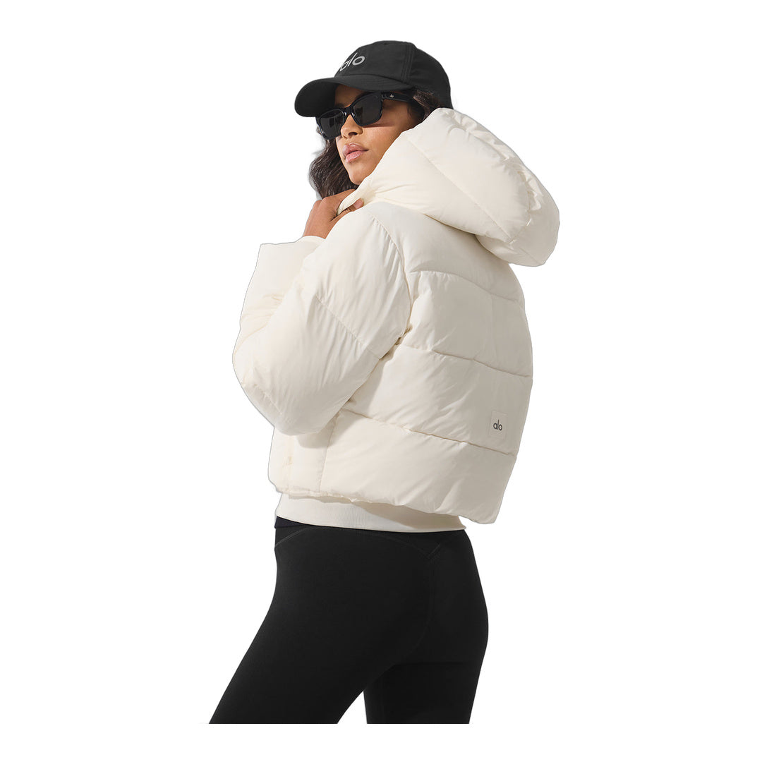 alo Foxy Puffer Jacket - Ivory