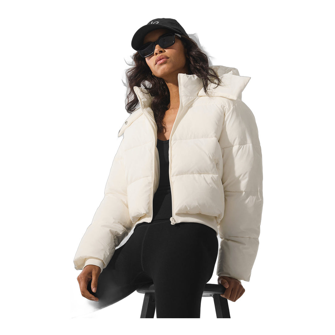 alo Foxy Puffer Jacket - Ivory