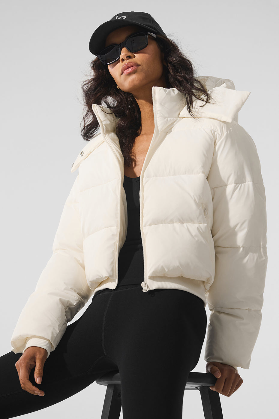 alo Foxy Puffer Jacket - Ivory