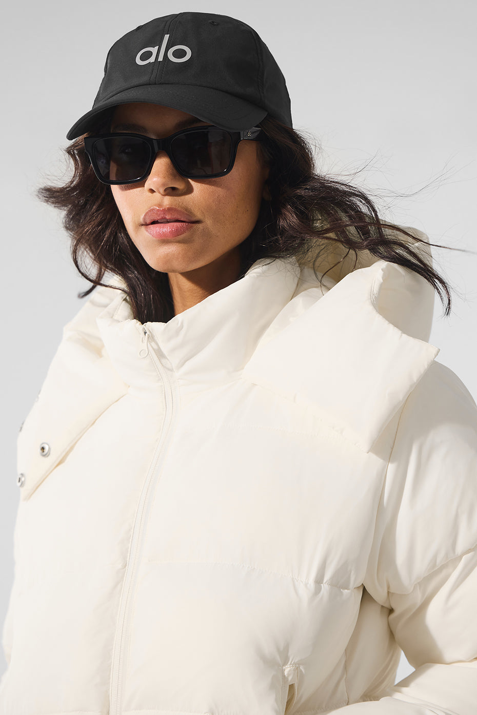 alo Foxy Puffer Jacket - Ivory
