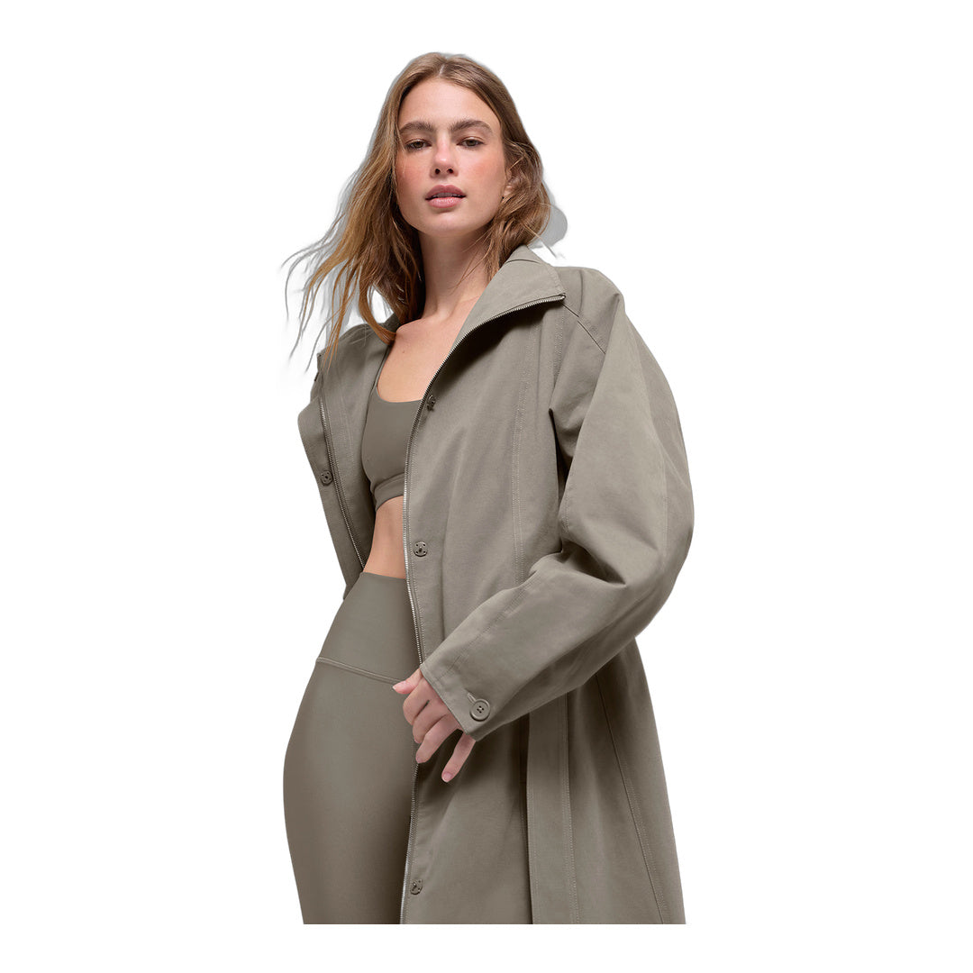 alo Journey Trench Coat - Light Cocoa