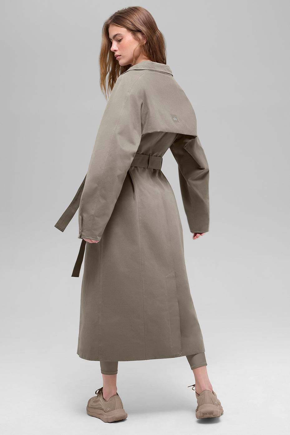 alo Journey Trench Coat - Light Cocoa