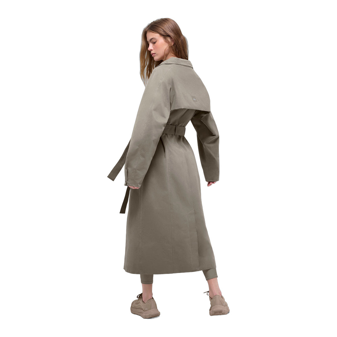 alo Journey Trench Coat - Light Cocoa