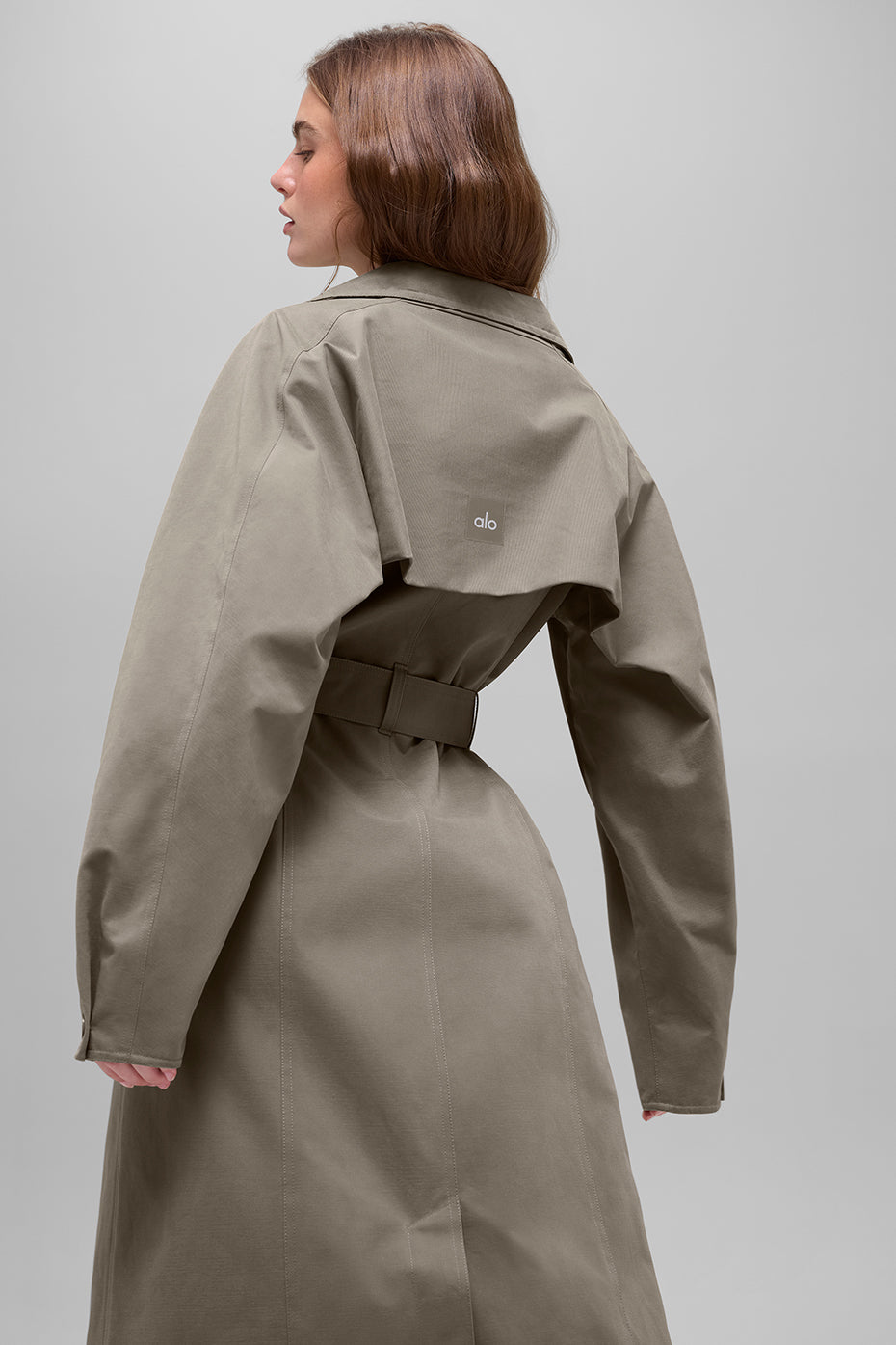 alo Journey Trench Coat - Light Cocoa