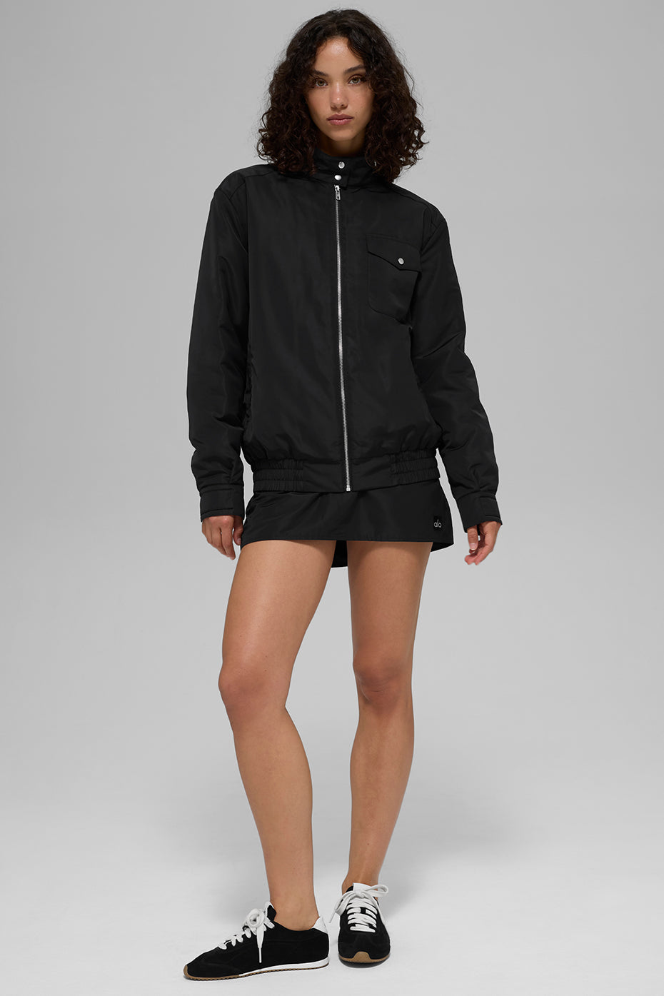 alo Work It Bomber - Black