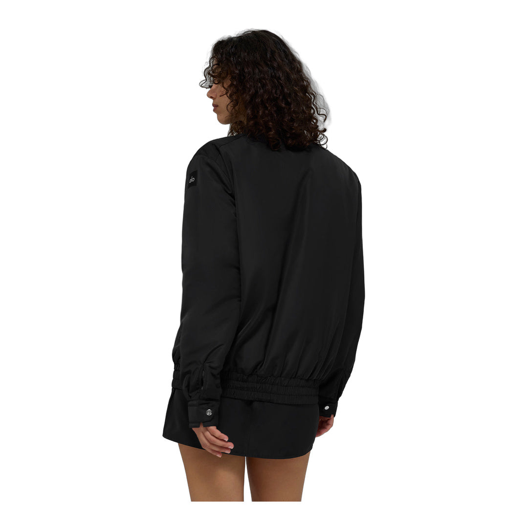 alo Work It Bomber - Black