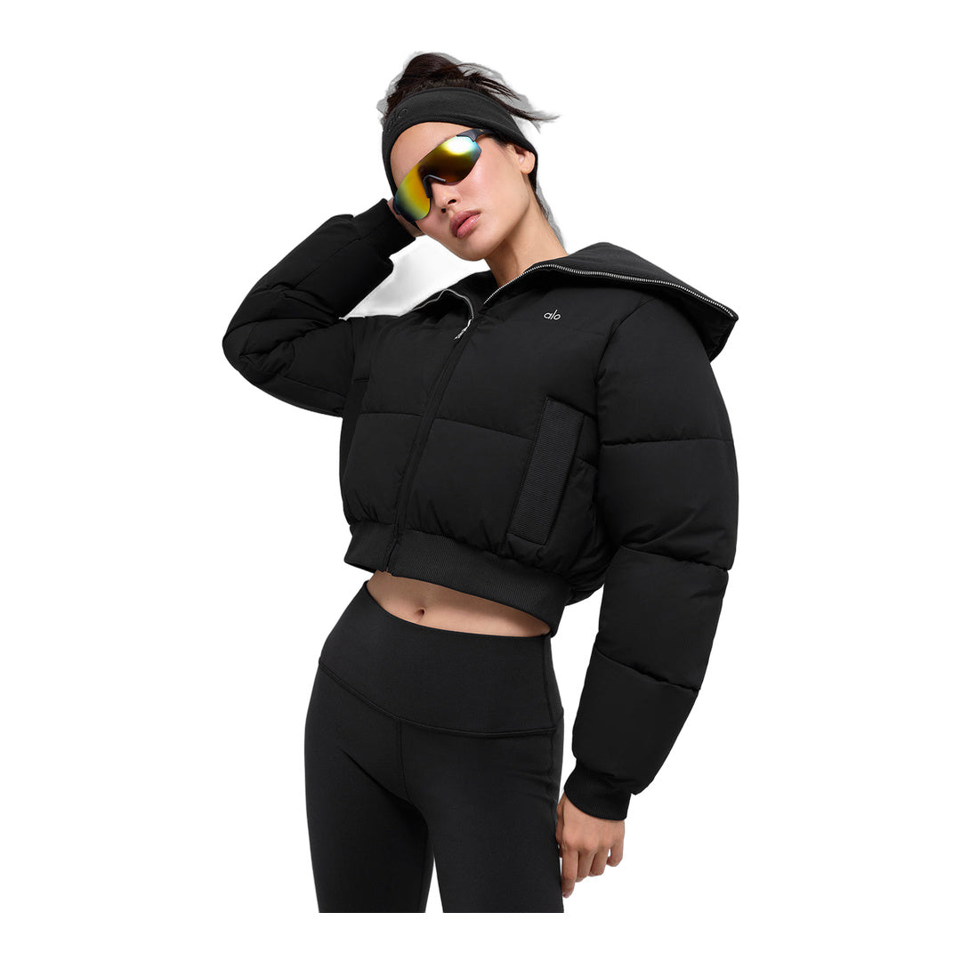 alo Captivate Puffer - Black