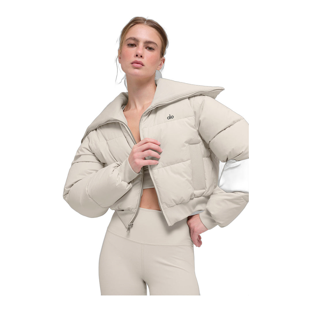 alo Captivate Puffer - Bone