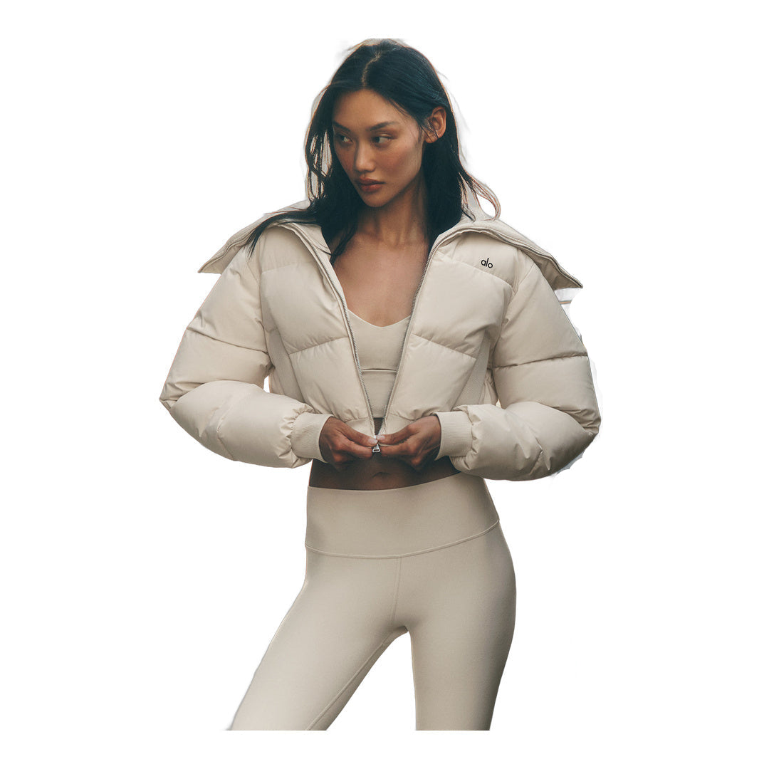 alo Captivate Puffer - Bone