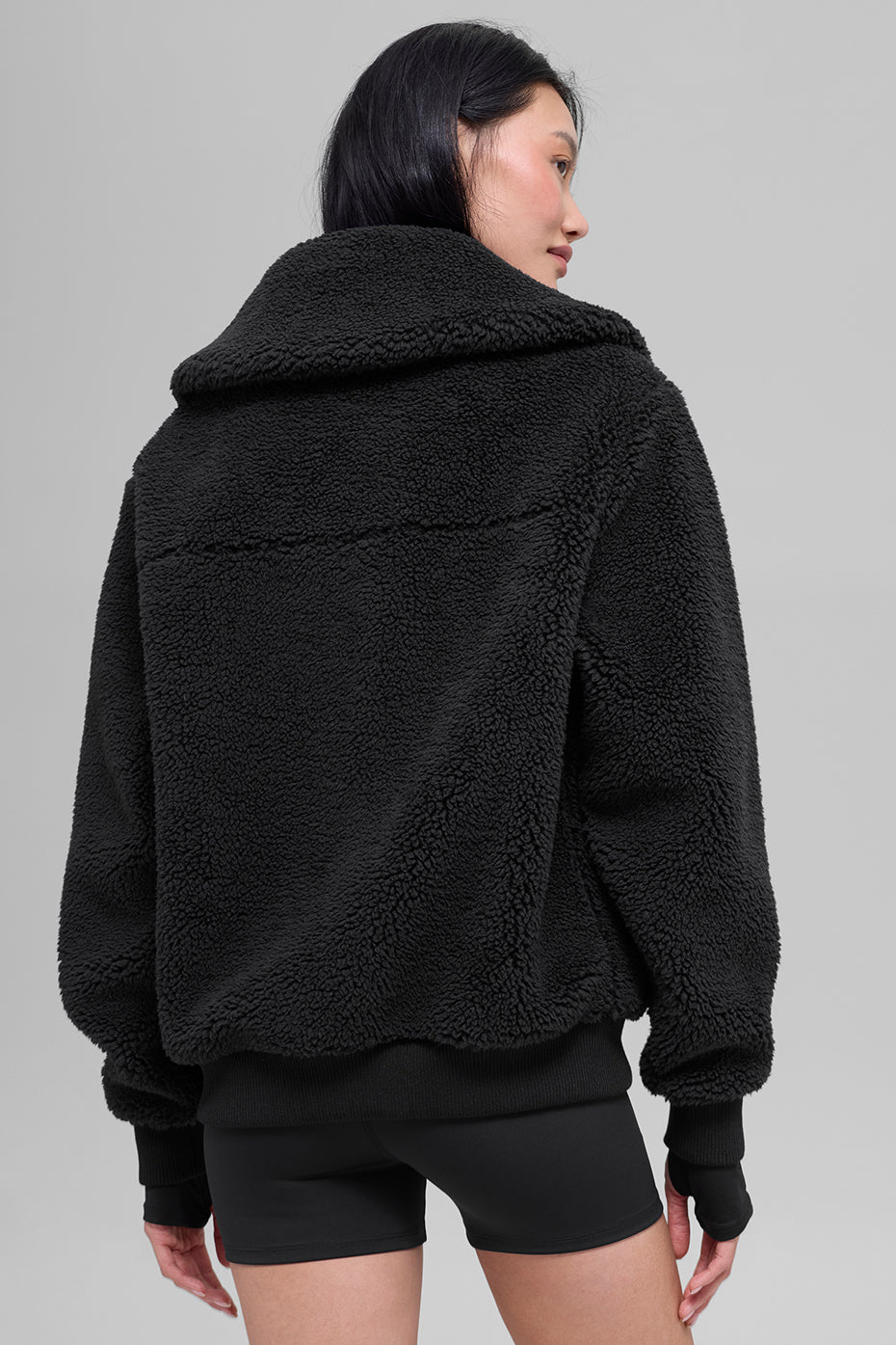 alo Sherpa Downtown Jacket - Black