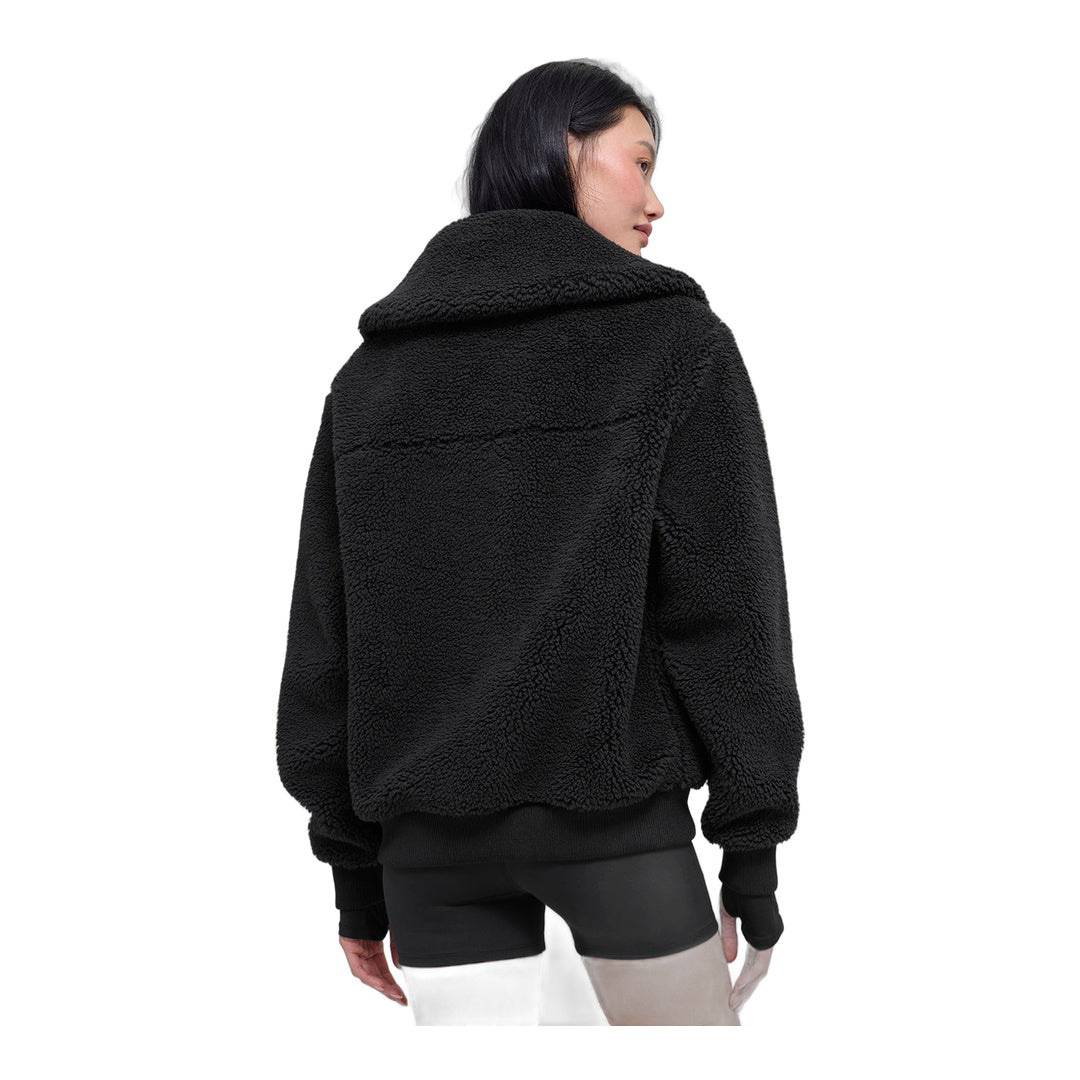 alo Sherpa Downtown Jacket - Black