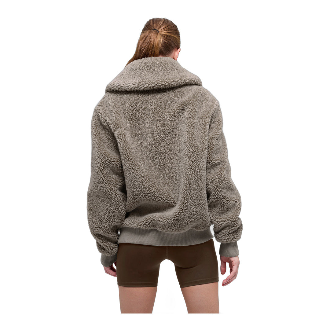 alo Sherpa Downtown Jacket - Light Cocoa