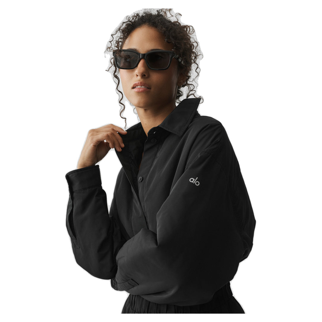 ALO Socialite Shacket - Black
