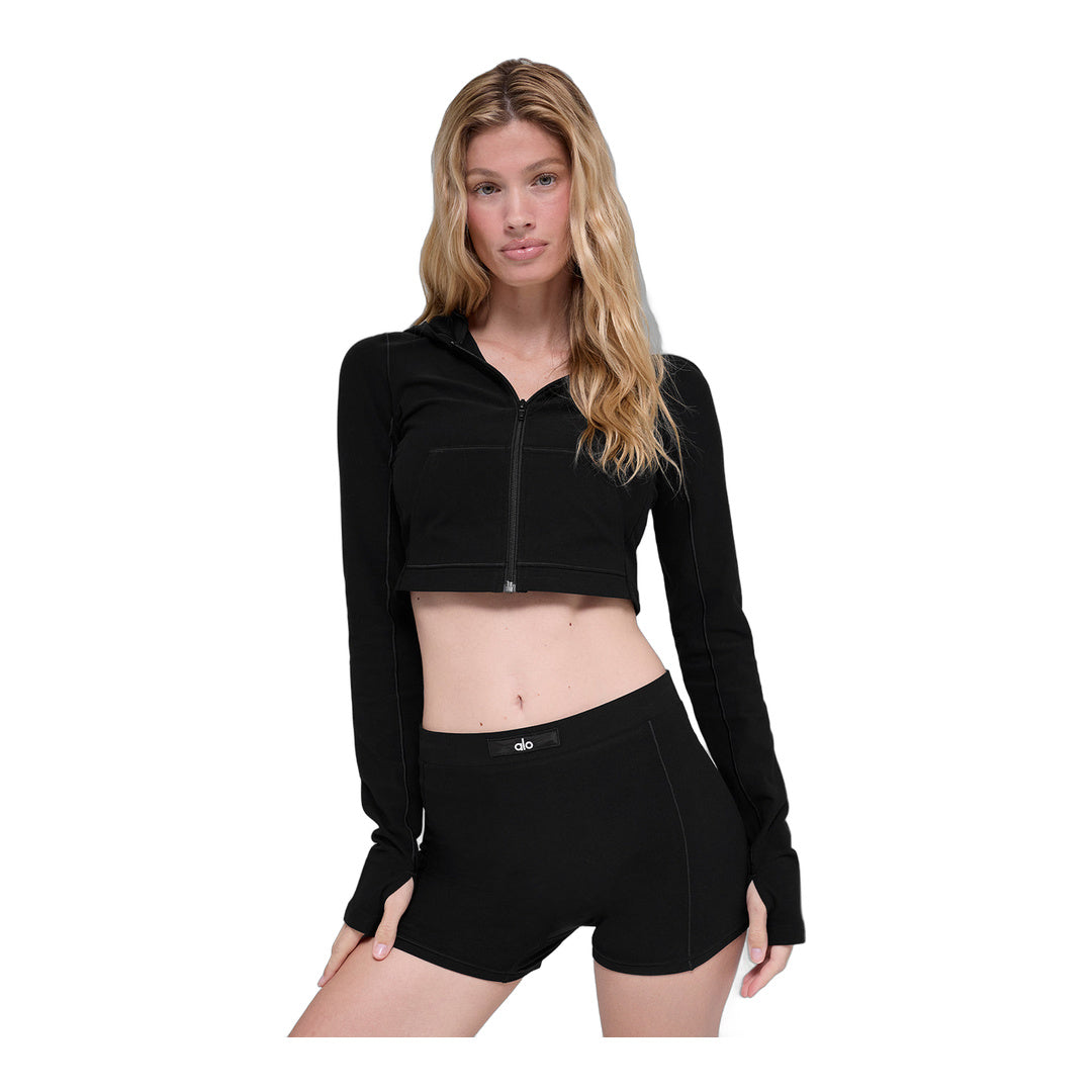 alo Alosoft Sincere Fitted Jacket - Black