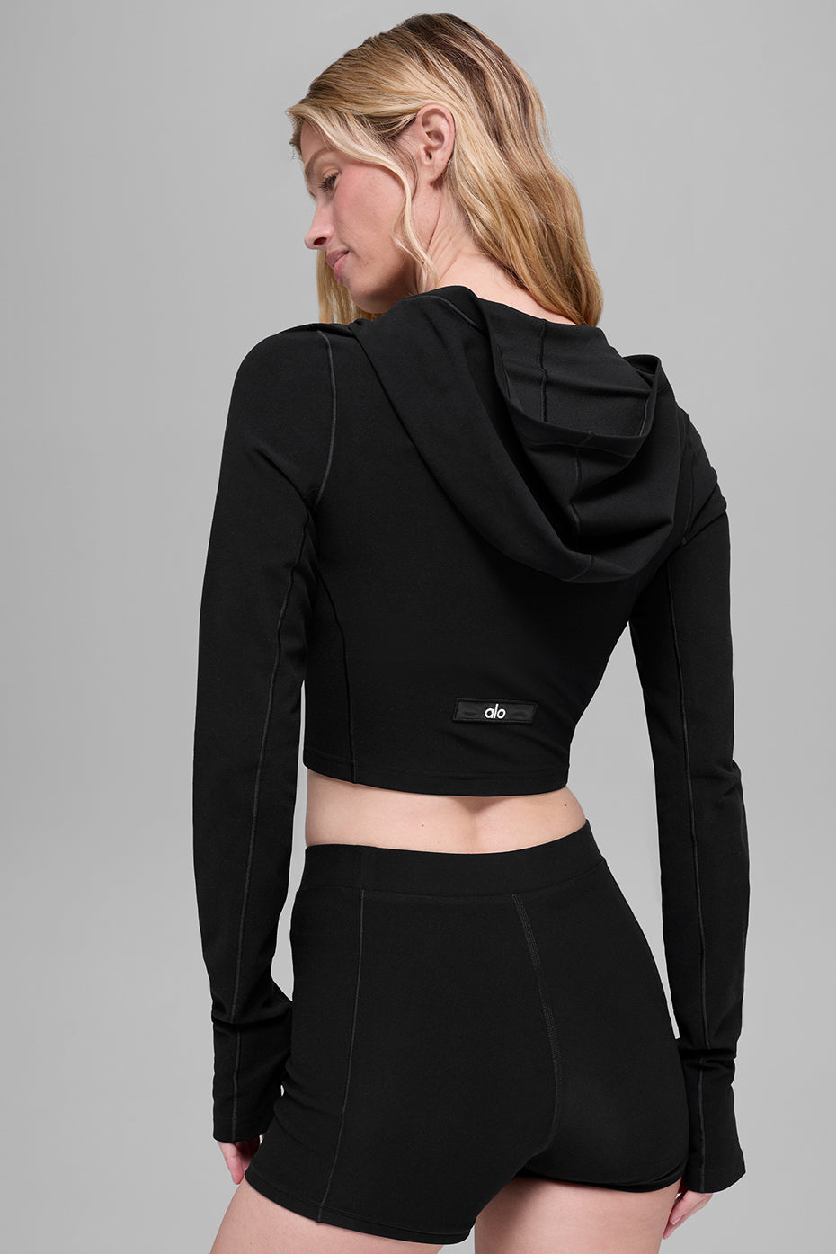 alo Alosoft Sincere Fitted Jacket - Black