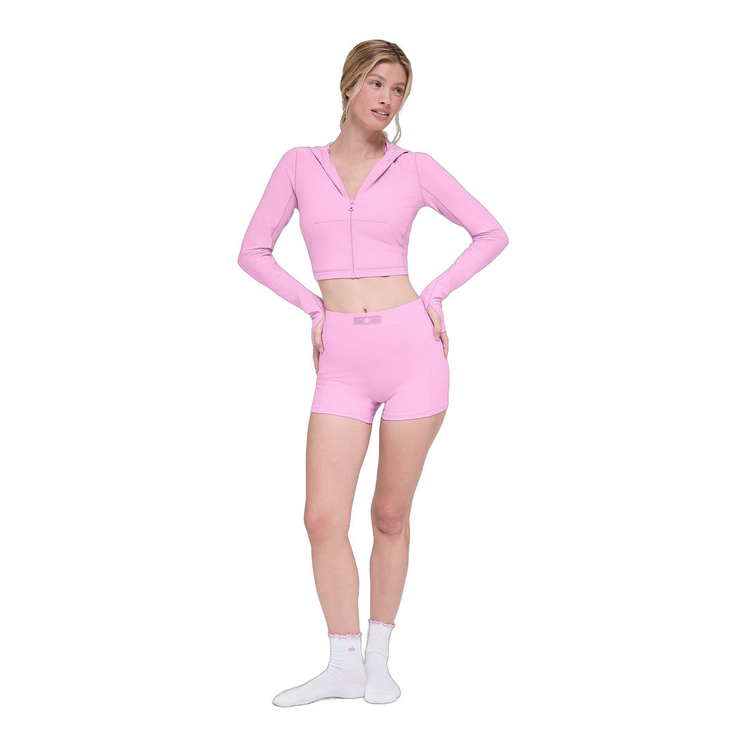 alo Alosoft Sincere Fitted Jacket - Candy Heart Pink