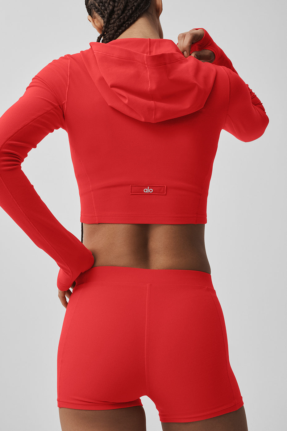 alo Alosoft Sincere Fitted Jacket - Bright Red