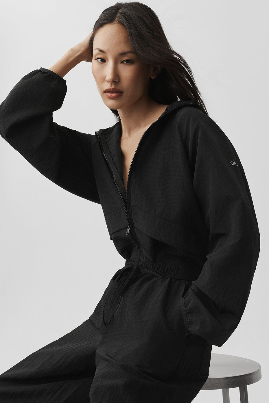 alo Ripstop Electric Jacket - Black