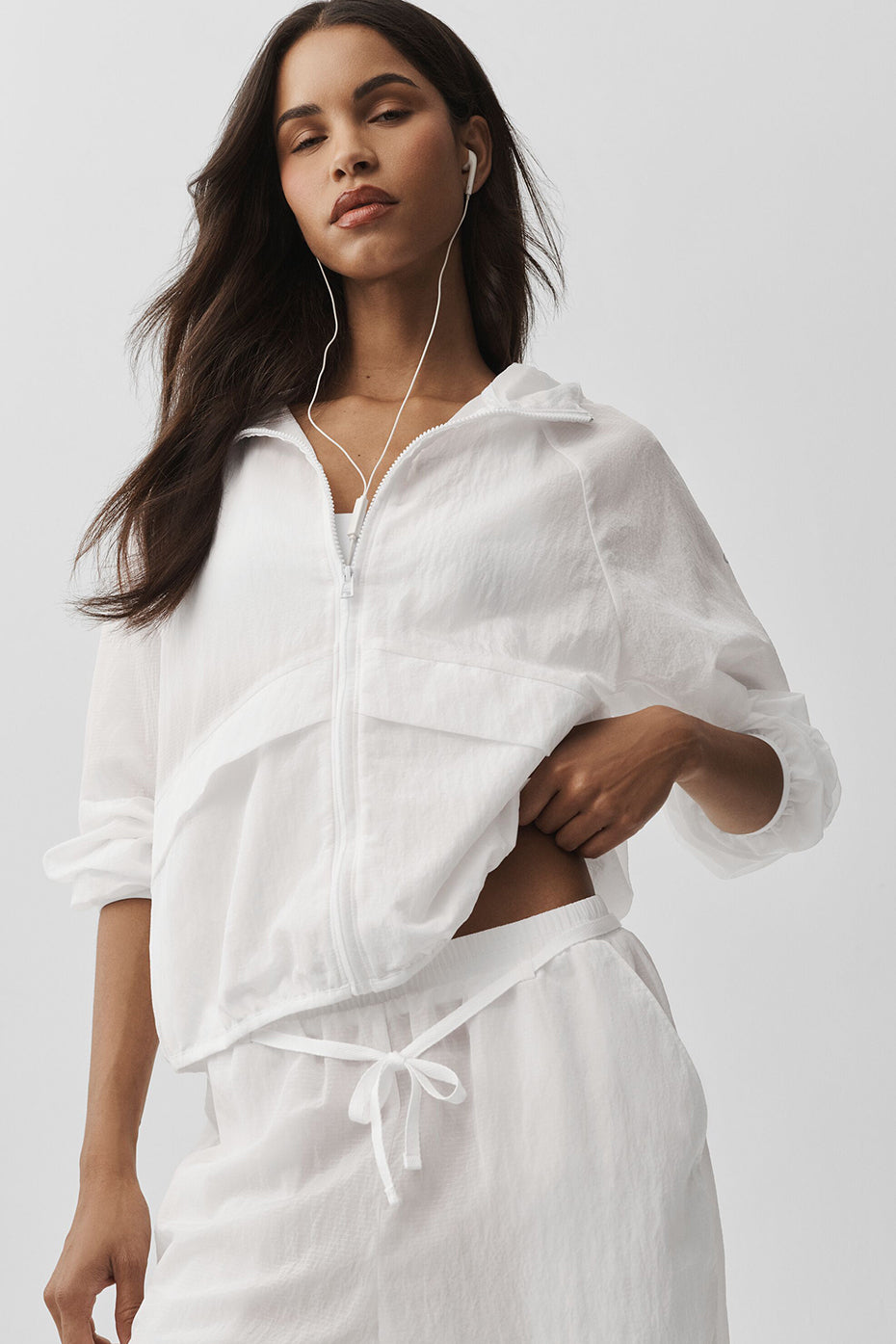alo Ripstop Electric Jacket - White
