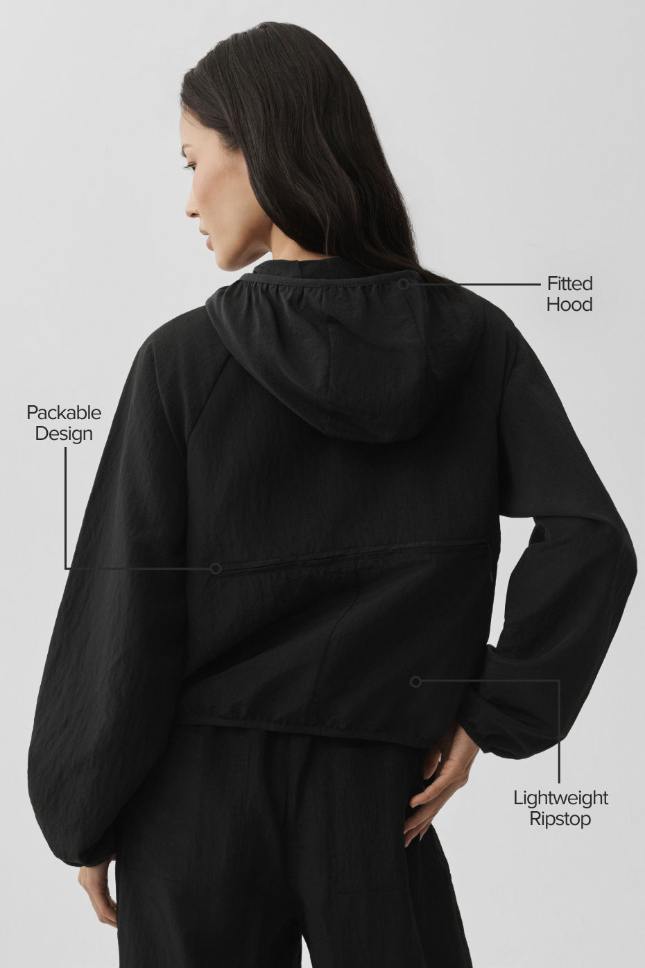 alo Ripstop Electric Jacket - Black