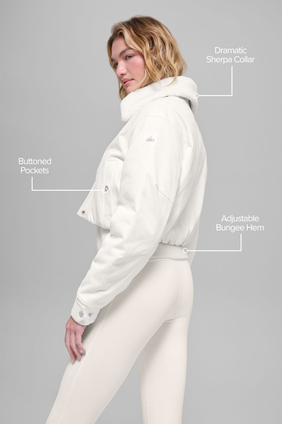 alo Navigator Jacket - Ivory