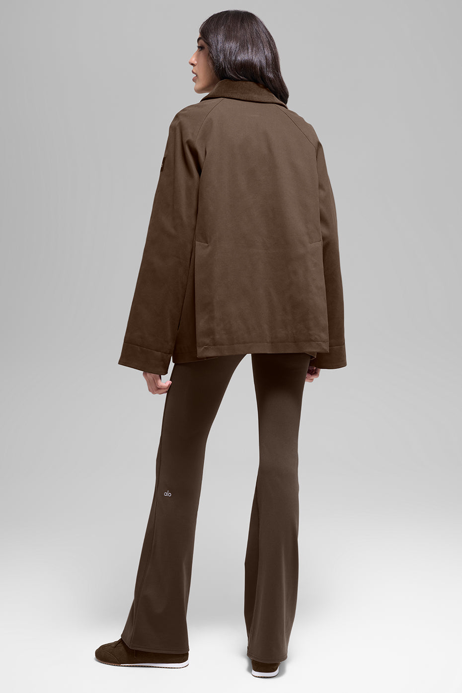 alo Twill Barn Jacket - Espresso