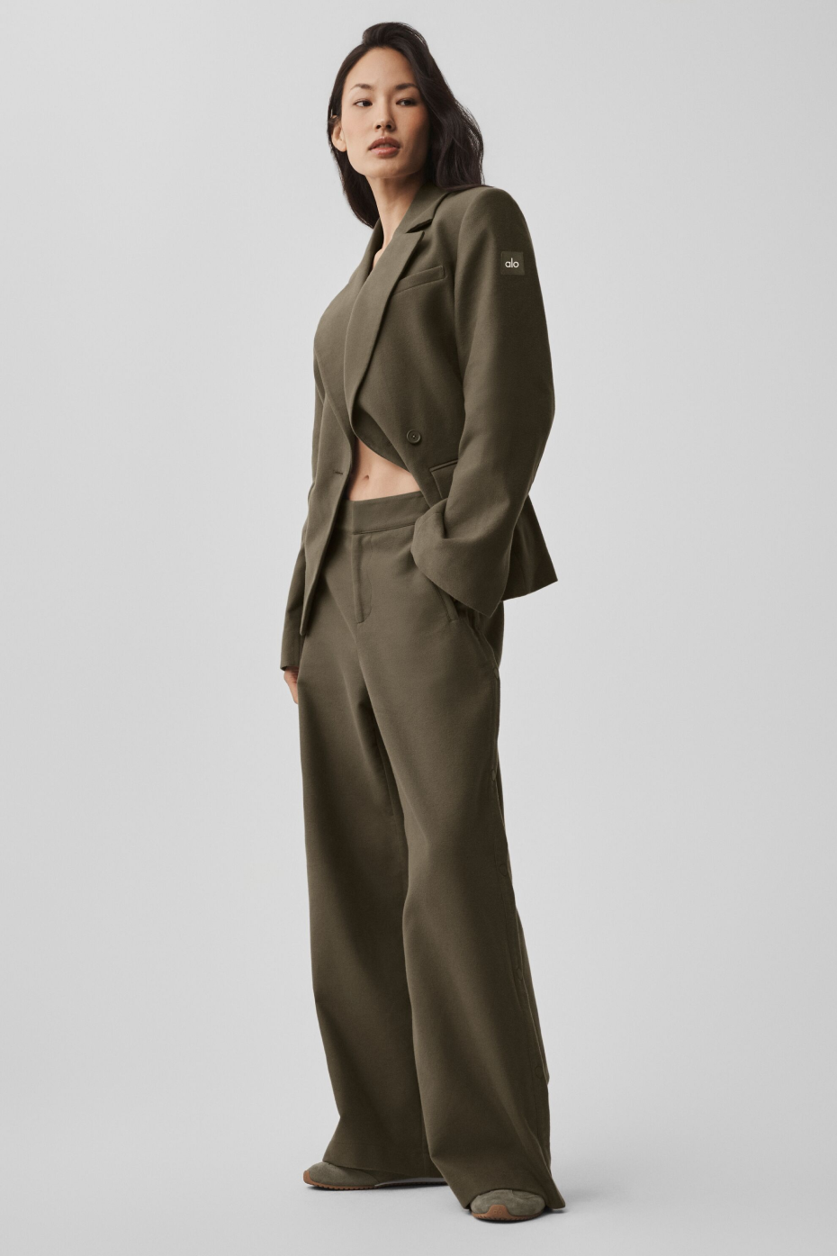 alo Cinch Blazer - Olive Tree