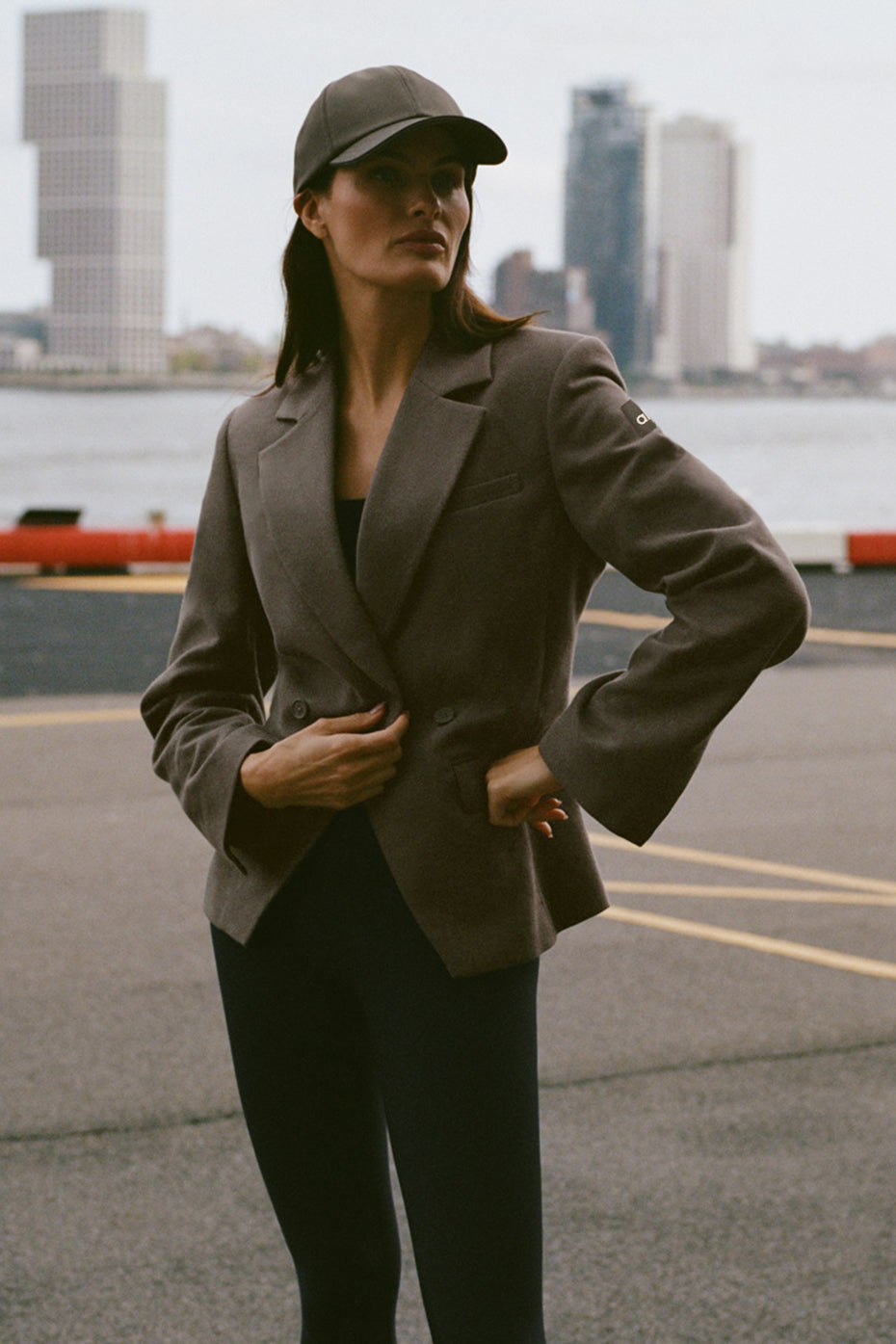 alo Cinch Blazer - Olive Tree