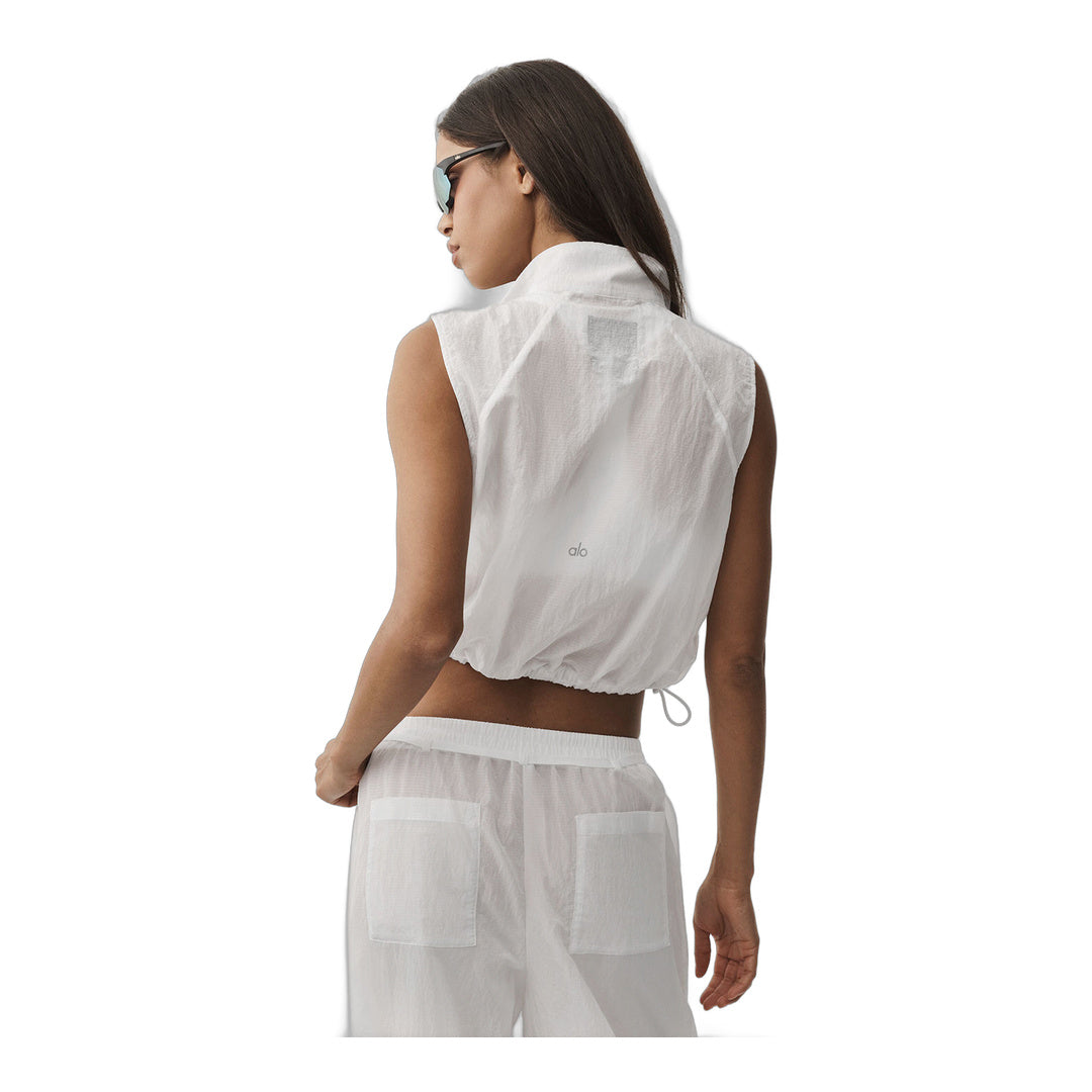 alo Ripstop Electric Vest - White