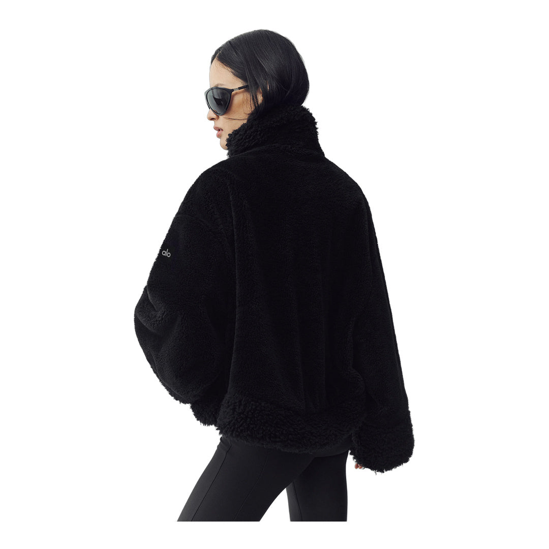 alo Sherpa Fireside Bomber - Black