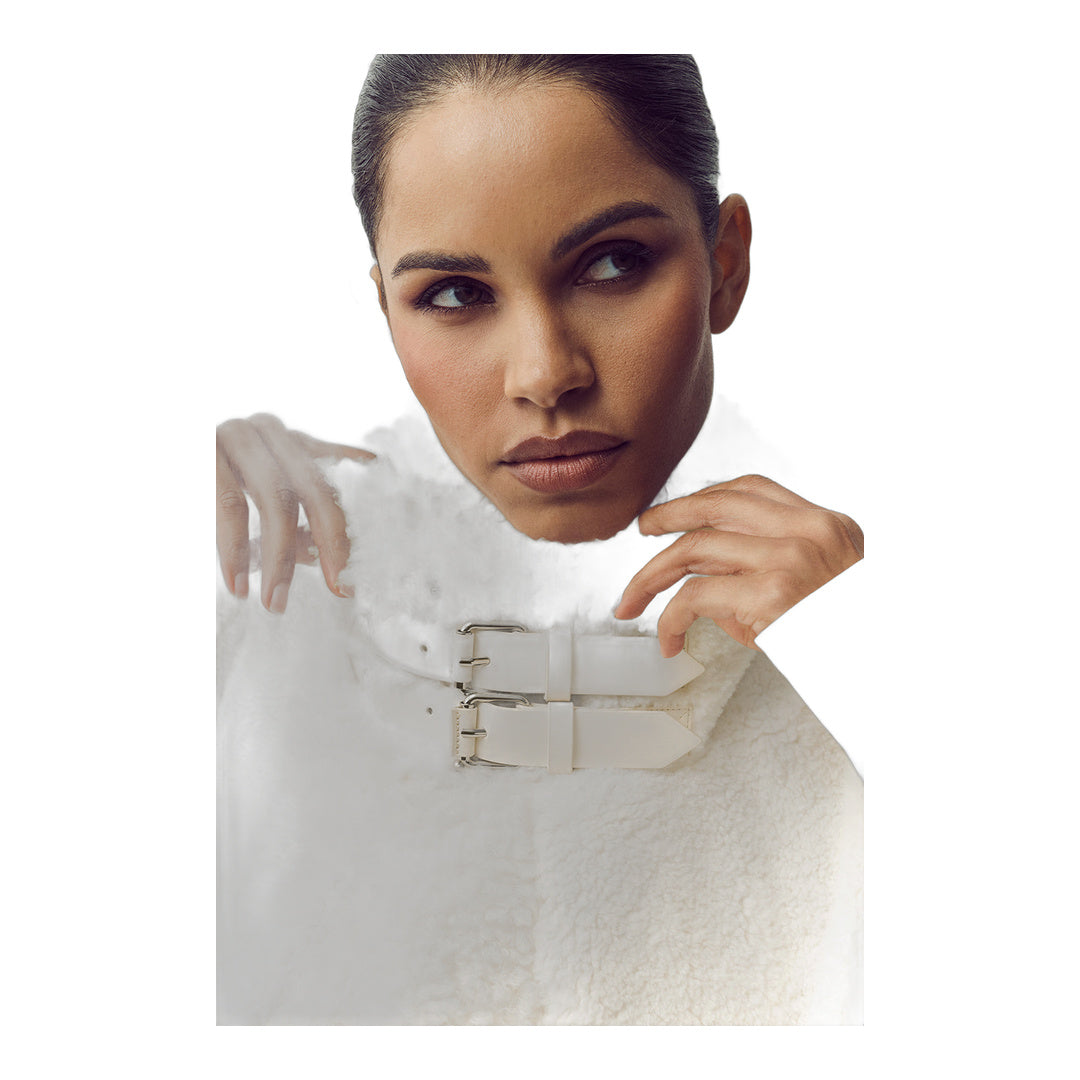 alo Sherpa Fireside Bomber - Ivory