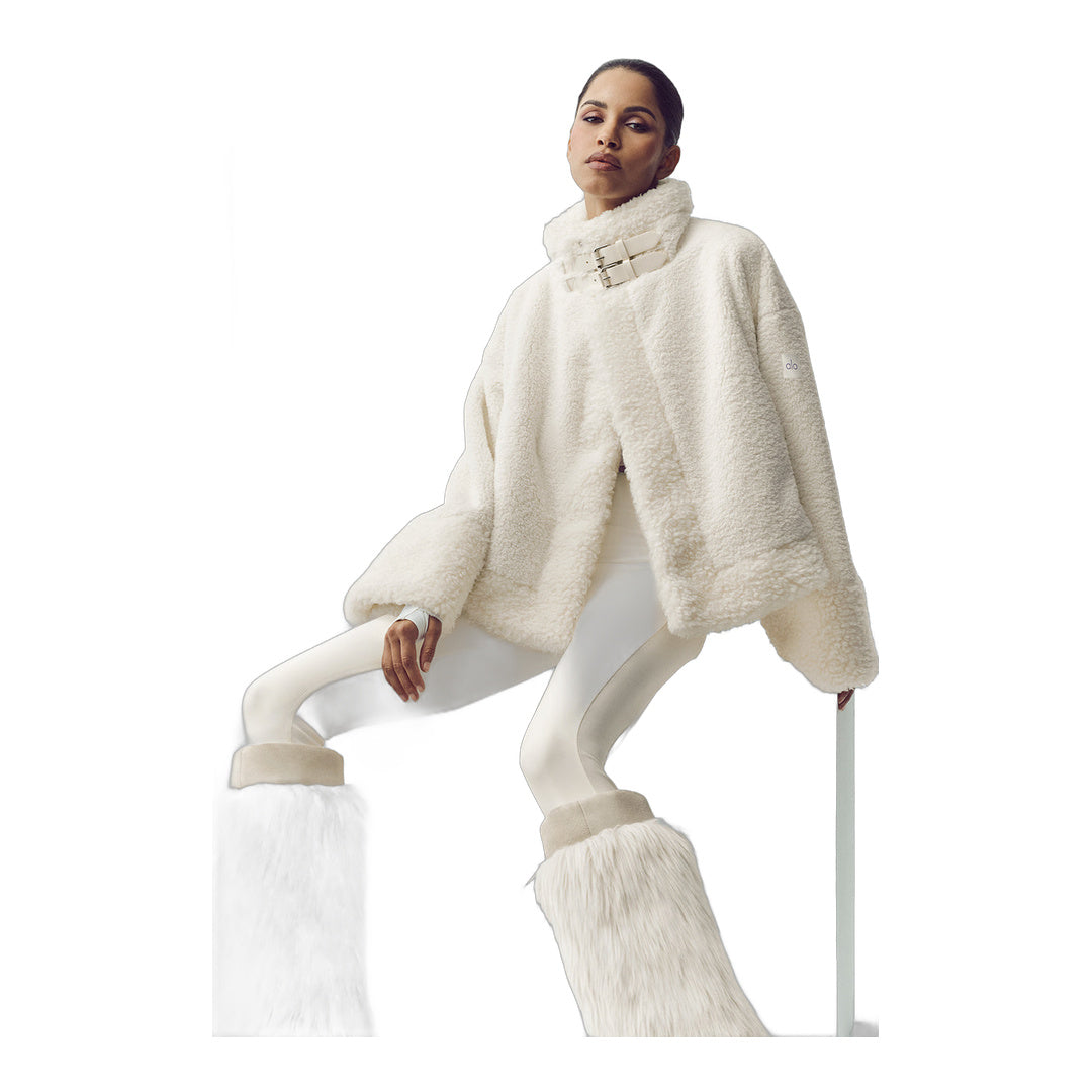 alo Sherpa Fireside Bomber - Ivory
