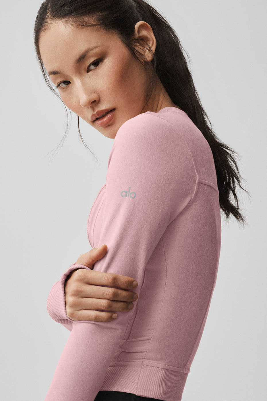 alo Alosoft Recharge Jacket - Vintage Pink