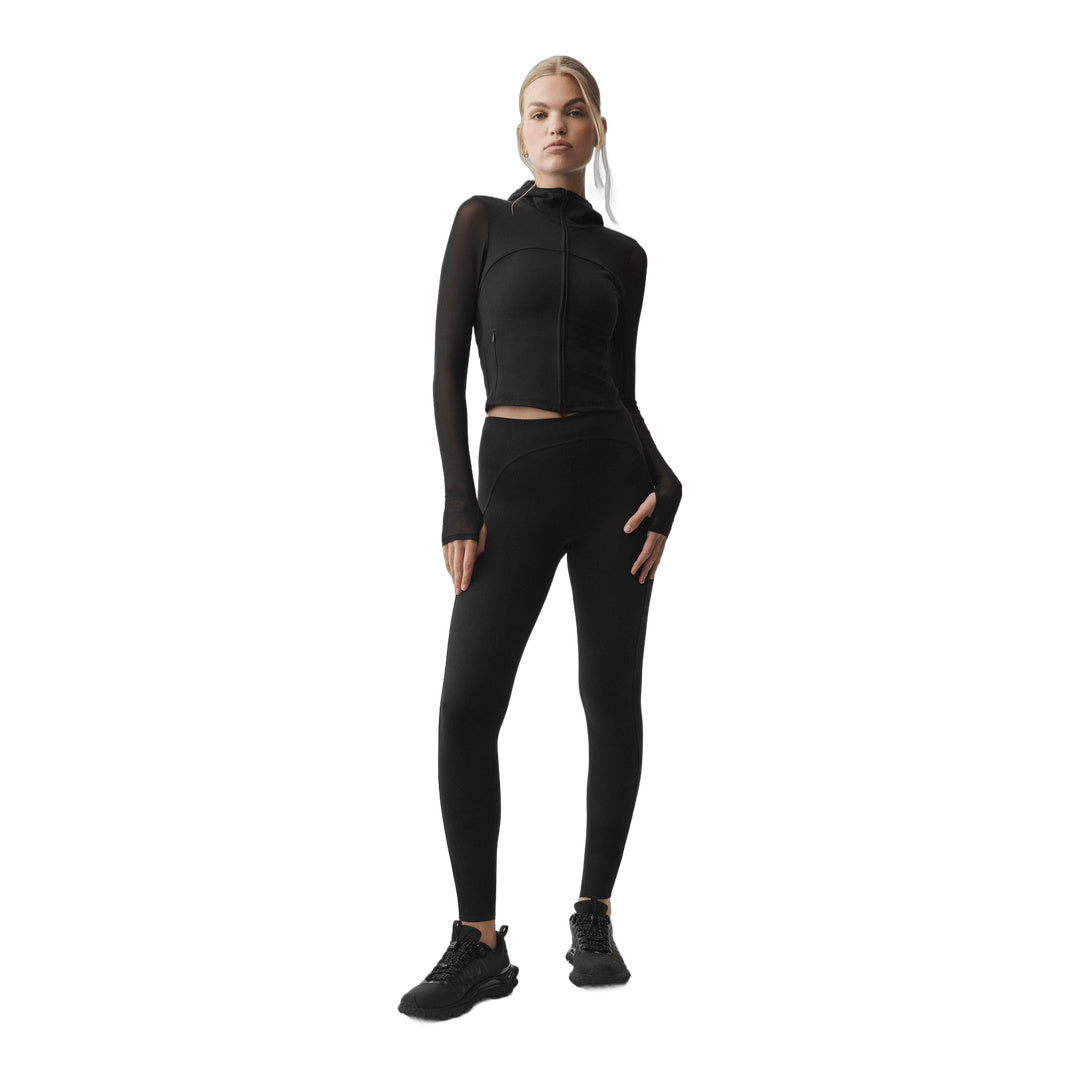 alo ALO Softsculpt Superset Full Zip Jacket - Black