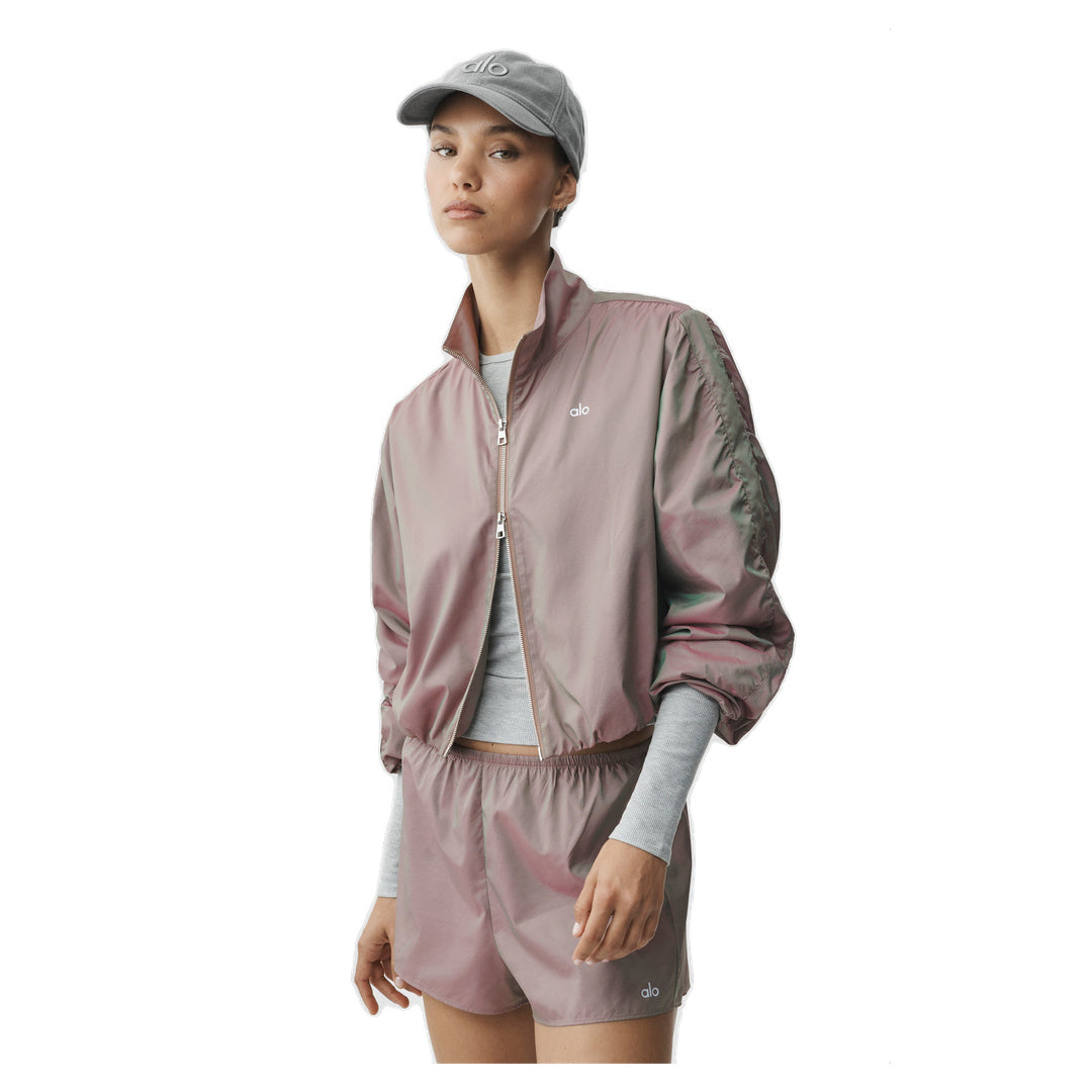 ALO Prismatic Jacket - Pink Moonlight