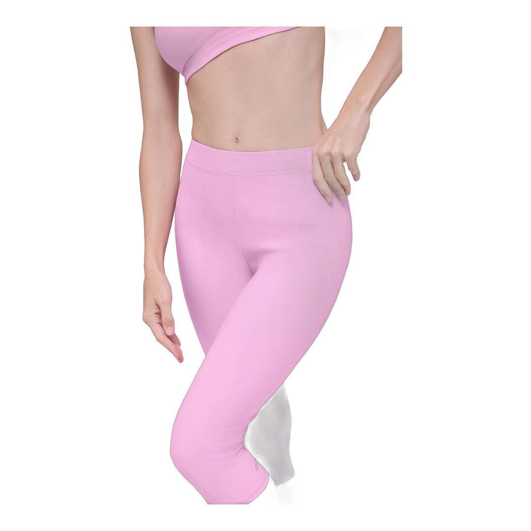 alo Alosoft High-Waist Iconic 90's Capri - Candy Heart Pink
